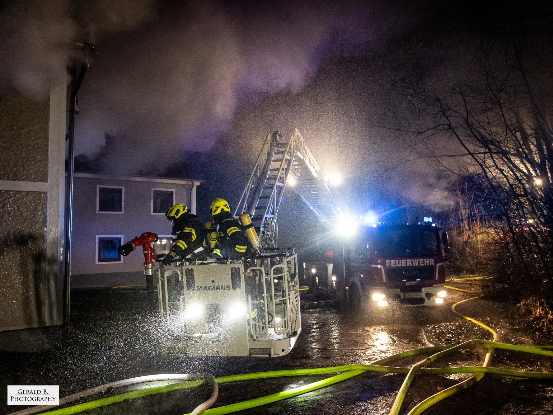 Brand landwirtschaftliches Objekt – Bild 1
