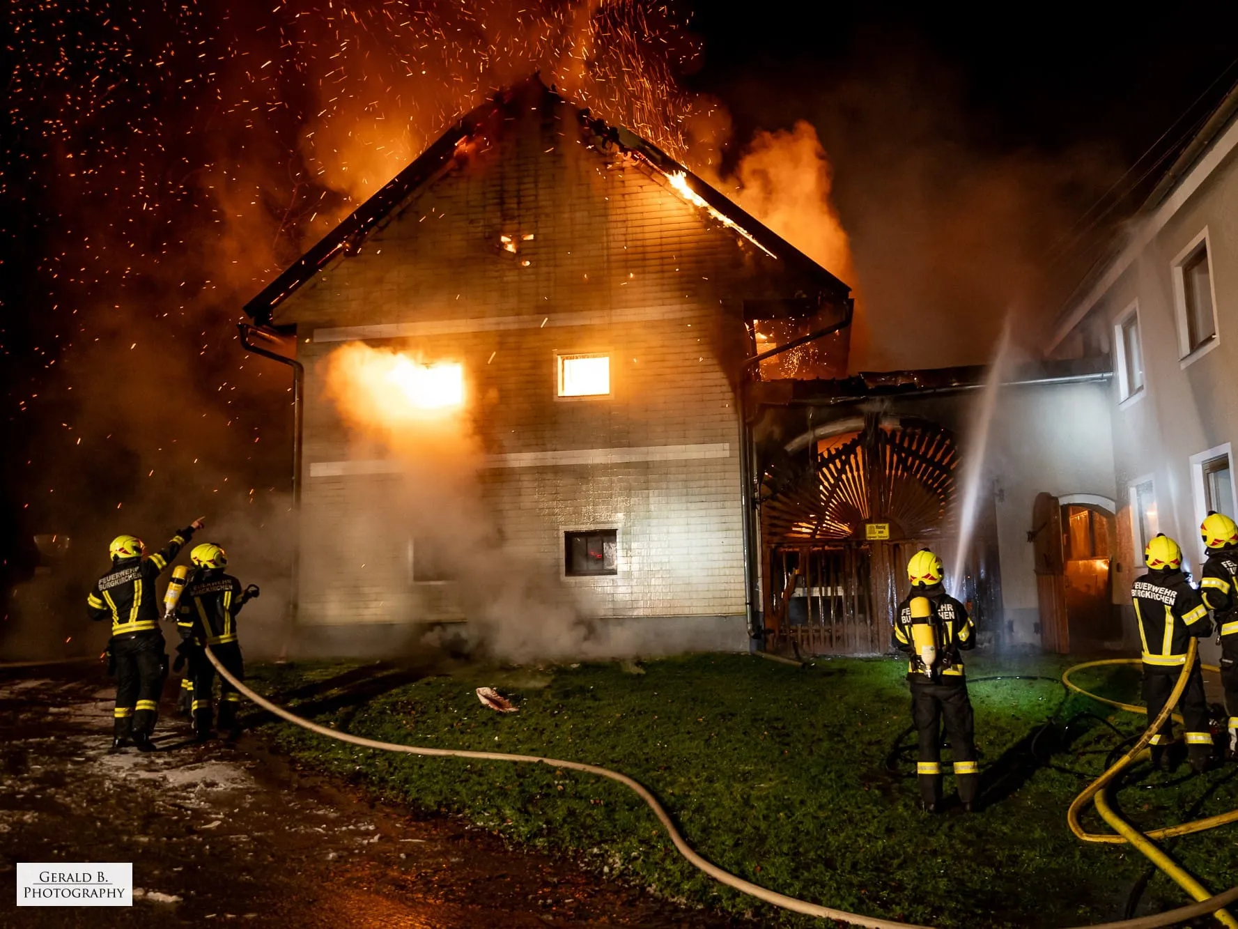Brand landwirtschaftliches Objekt – Bild 2