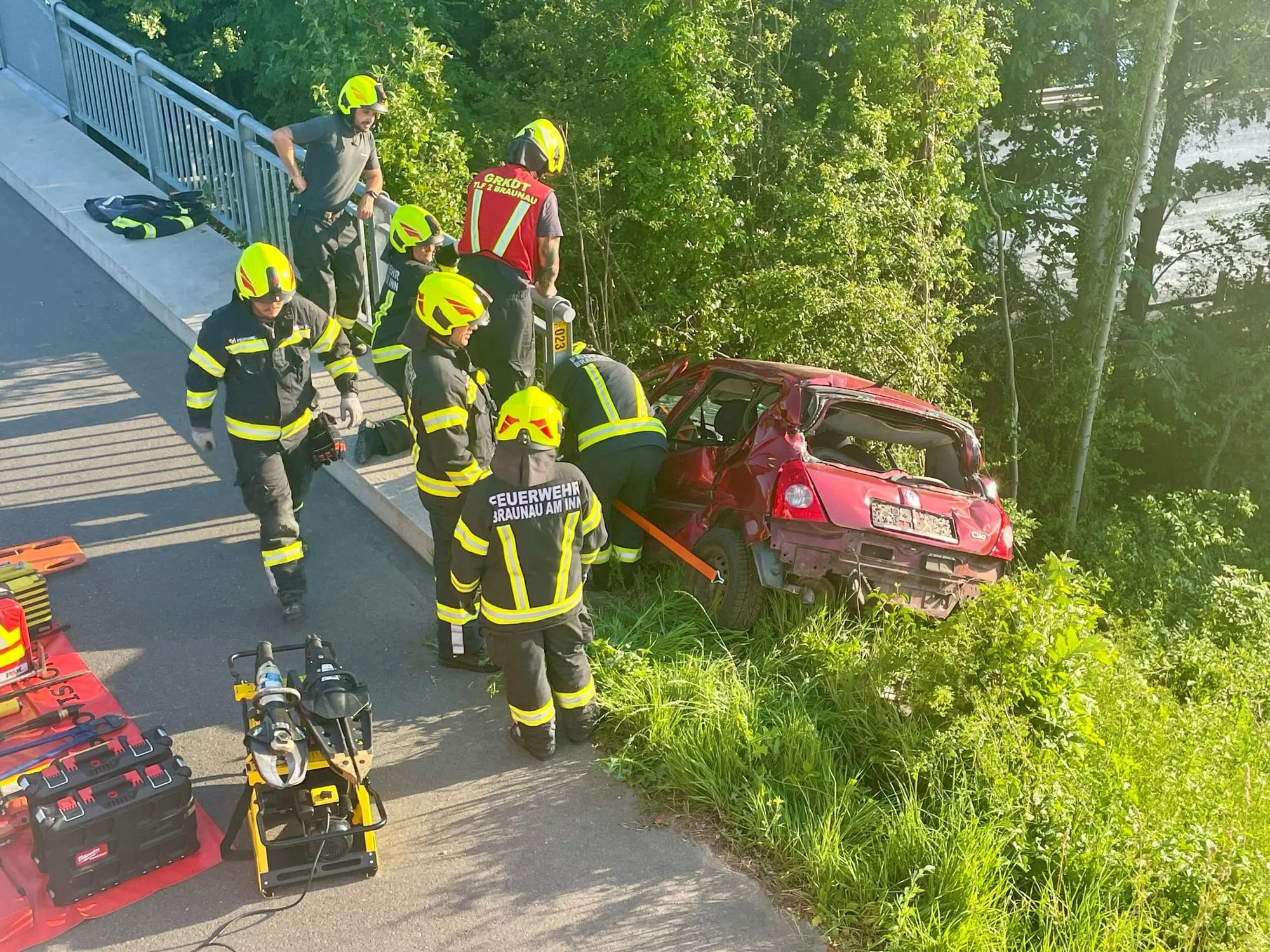 24.06.2026: Übung – Personenrettung – Verkehrsunfall – Bild 2