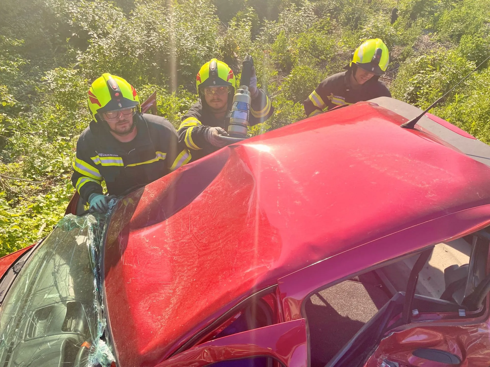 24.06.2026: Übung – Personenrettung – Verkehrsunfall – Bild 4