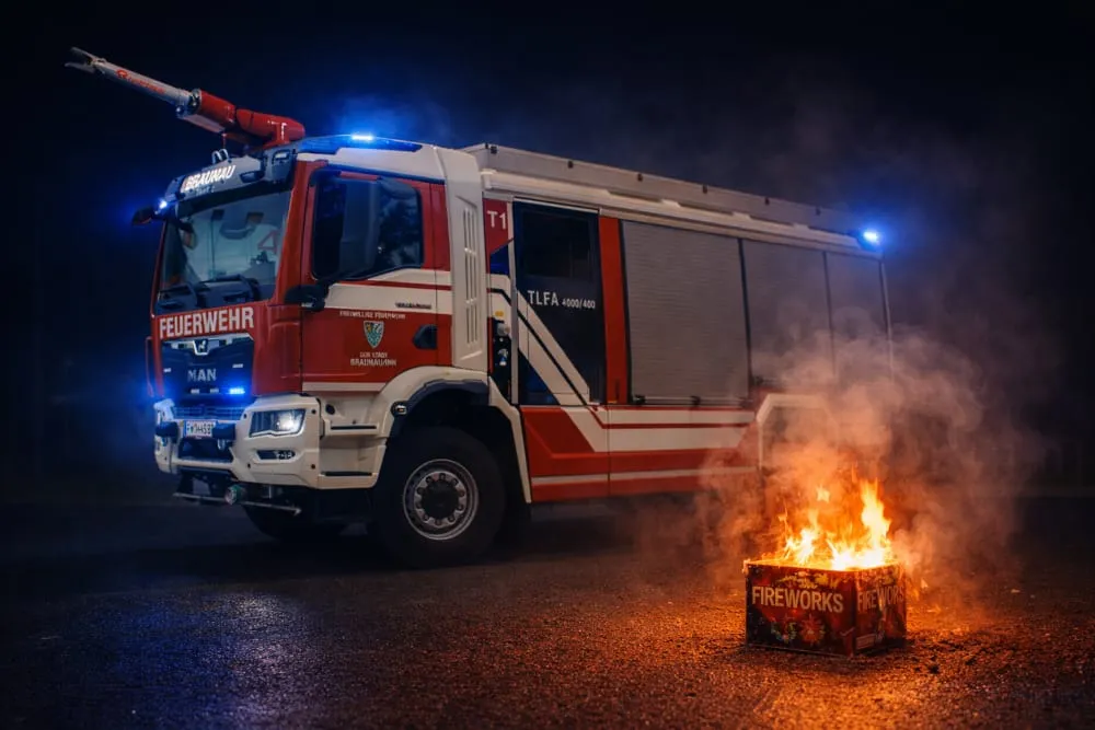 Brand (Abfall) im Freien – Bild 1